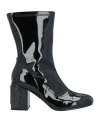 Liu •jo Leonie Hanne X  Woman Ankle Boots Black Size 8 Textile Fibers