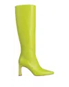 Liu •jo X Leonie Hanne Square-toe Leather Boots In Green