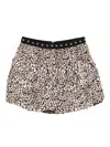 Liu •jo Leopard-pattern Mini Skirt In Animal Print