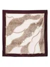 Liu •jo Leopard-print Scarf In Brown
