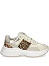 Liu •jo Leopard-print Sneakers In Neutrals