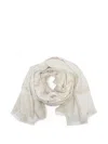 Liu •jo Leopard-print Monogram Scarf In Pattern