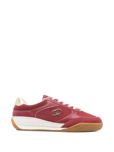 Liu •jo Lewis Logo Sneakers In Red