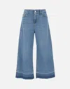 Liu •jo Wide-leg Design Flare Leg Jeans In Blue