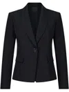 Liu •jo Slim-fit Blazer In Blue