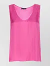 Liu •jo Lightweight Scoop Neck Sleeveless Top
