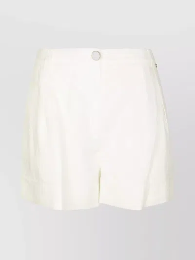 Liu •jo Linen Shorts Button Detail