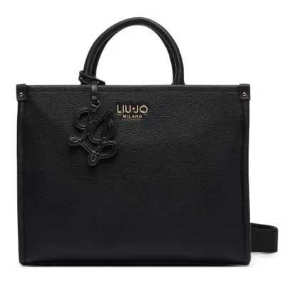 Liu •jo Liu Jo Liu Jo Black Polyurethane Bag