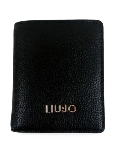 Liu •jo Liu Jo Liu Jo Black Polyurethane Wallet