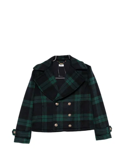 Liu •jo Liu Jo Liu Jo Blue Cotton Coat In Multi