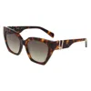 Liu •jo Liu Jo Tortoise Acetate Sunglasses In Brown