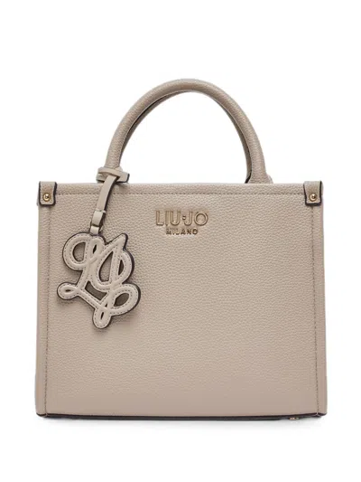 Liu •jo Liu Jo Liu Jo Taupe Polyurethane Bag In Purple