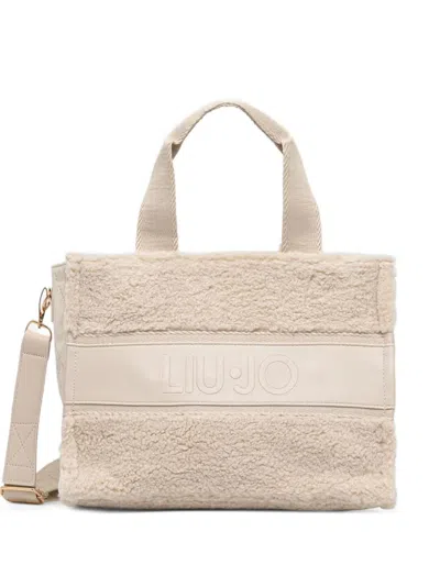 Liu •jo Liu Jo Liu Jo White Cotton Bag
