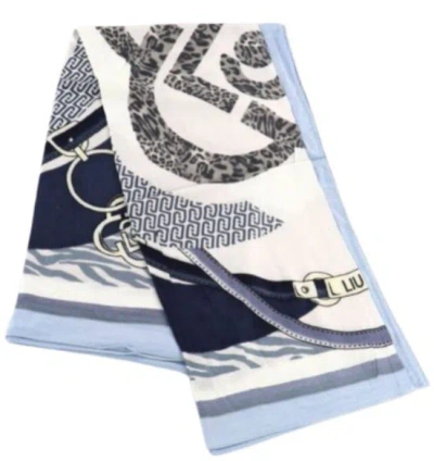 Liu •jo Liu Jo Liu Jo White Cotton Scarf