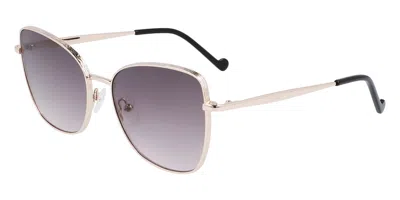 Liu •jo Lj141s 721 Men's Sunglasses Gold Size 55 In Transparent