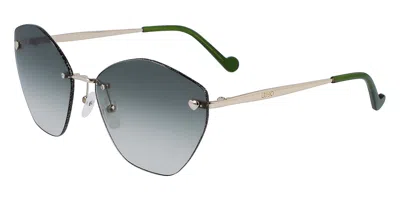 Liu •jo Lj153s 722 Women's Sunglasses Gold Size 62 In Blue