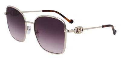Liu •jo Lj155s 716 Women's Sunglasses Gold Size 57