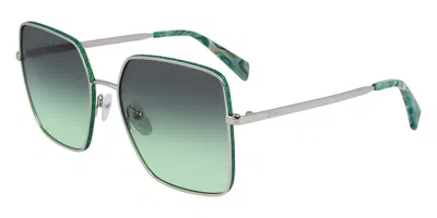 Liu •jo Lj158s 040 Women's Sunglasses Silver Size 58 In Metallic