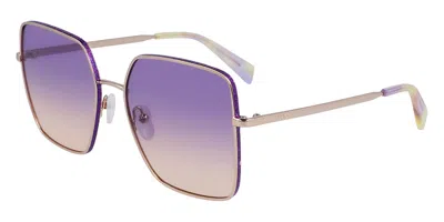 Liu •jo Lj158s 722 Women's Sunglasses Gold Size 58