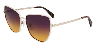 Liu •jo Lj159s 716 Women's Sunglasses Gold Size 58