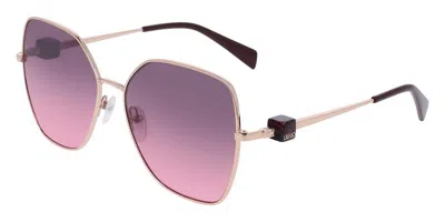 Liu •jo Lj160s 770 Women's Sunglasses Gold Size 58