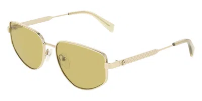 Liu •jo Lj164s 711 Occhiali Da Sole Oro Per Donna In Gold