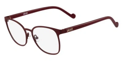 Liu •jo Lj2109 Women's Glasses, Burgundy, Size 51
