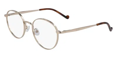 Liu •jo Lj2147 718 Occhiali Da Vista Oro Per Donna (solo Montatura) In Gold