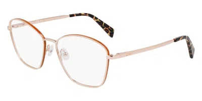 Liu •jo Lj2173 Women's Glasses, Gold, Size 55