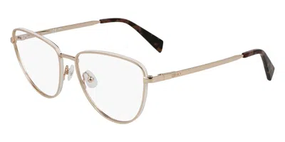 Liu •jo Lj2174 Women's Glasses, Gold, Size 54