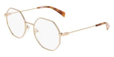 Liu •jo Lj2179 714 Occhiali Da Vista Oro Per Donna (solo Montatura)