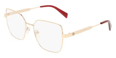 Liu •jo Lj2180 770 Occhiali Da Vista Oro Per Donna (solo Montatura) In Gold