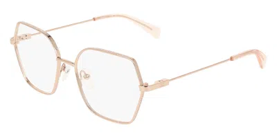 Liu •jo Lj2182 770 Occhiali Da Vista Oro Per Donna (solo Montatura) In Gold