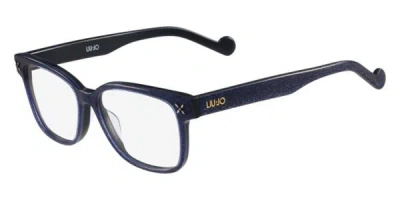 Liu •jo Lj2650 463 Women's Glasses Blue Size 52 - Free Lenses - Blue Light Block Available In Gold