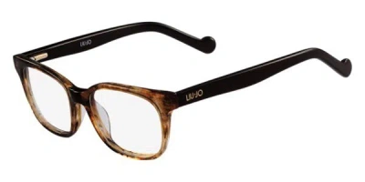 Liu •jo Lj2651 265 Women's Glasses Brown Size 51 - Free Lenses - Blue Light Block Available In Metallic