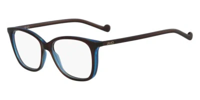 Liu •jo Lj2697 250 Men's Glasses Brown Size 52 - Free Lenses - Blue Light Block Available In Black