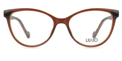 Liu •jo Lj2740 210 Occhiali Da Vista Marroni Per Uomo (solo Montatura) In Brown