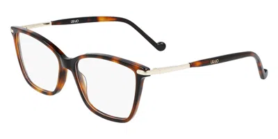 Liu •jo Lj2741 215 Occhiali Da Vista Tartarugatishell Per Uomo (solo Montatura) In Brown