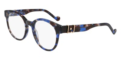Liu •jo Lj2742 421 Occhiali Da Vista Tartarugatishell Per Uomo (solo Montatura) In Blue