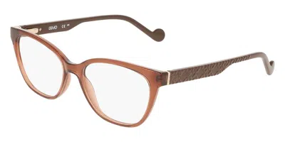 Liu •jo Lj2758 200 Occhiali Da Vista Marroni Per Uomo (solo Montatura) In Brown