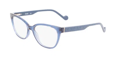 Liu •jo Lj2758 Men's Glasses, Blue, Size 52