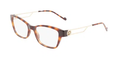 Liu •jo Lj2764r Men's Glasses, Tortoiseshell, Size 52 In Brown