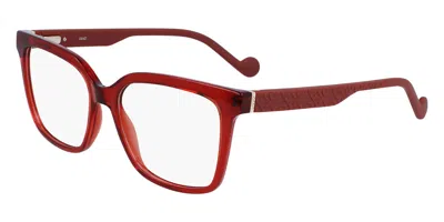Liu •jo Lj2767 600 Occhiali Da Vista Rossi Per Donna (solo Montatura) In Red
