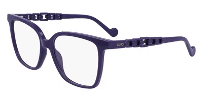 Liu •jo Lj2775 Women's Glasses, Purple, Size 53 In Blue