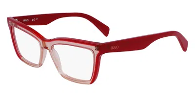 Liu •jo Lj2783 Women's Glasses, Red, Size 54 In Burgundy