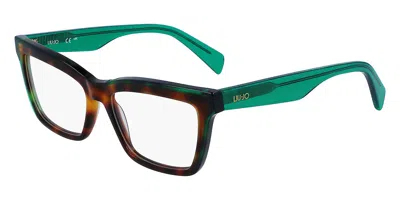 Liu •jo Lj2783 Women's Glasses, Tortoiseshell, Size 54 In Green