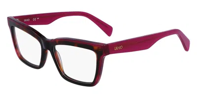 Liu •jo Lj2783 Women's Glasses, Tortoiseshell, Size 54 In Burgundy