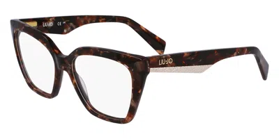 Liu •jo Lj2797 Women's Glasses, Tortoiseshell, Size 53 In Brown