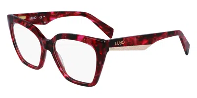 Liu •jo Lj2797 Women's Glasses, Tortoiseshell, Size 53 In Red