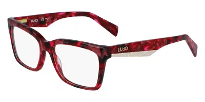 Liu •jo Lj2798 Women's Glasses, Tortoiseshell, Size 53 In Red